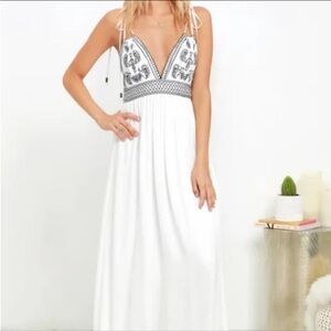 Lulus maxi dress